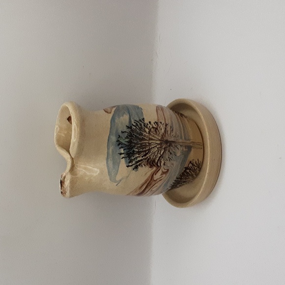 Vintage Sevierville Pottery Tree Art Genie Lamp - Picture 3 of 13